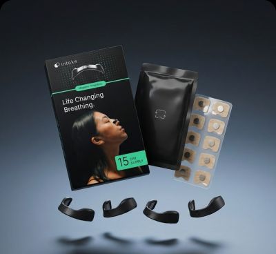 Intake Breathing Magnetic Nasal Strips Starter Kit