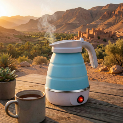 Bouilloire Électrique Pliable de 600ml,