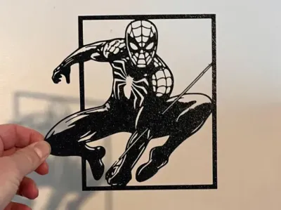 Art Mural - Spiderman Dans le Tableau